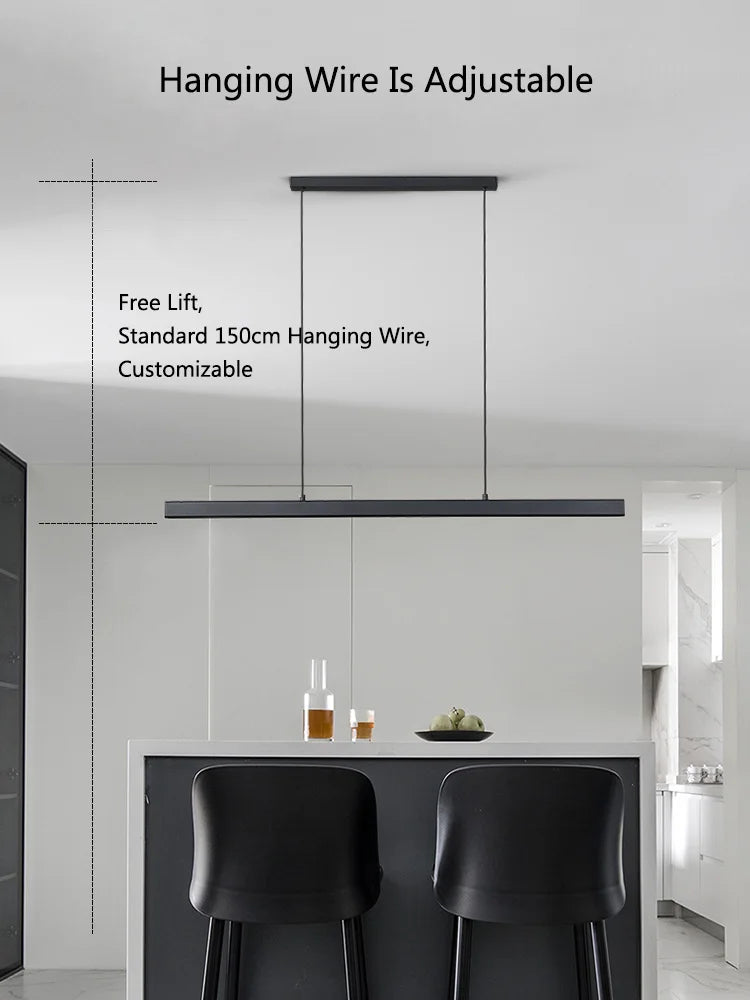 Dining room chandelier Nordic modern lamp dining table bar lamp