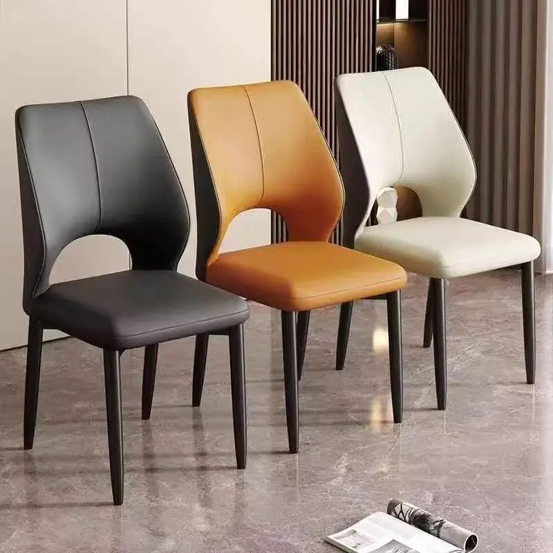 Dining chair, home backrest chair, dining table chair, leisure restaurant dining chair