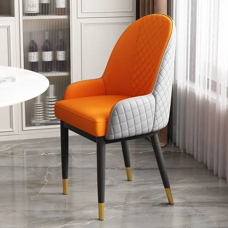 Dining chair, light luxury modern Bentley minimalist chair