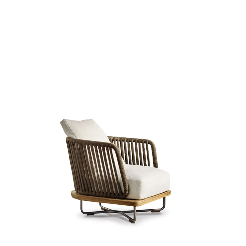 High End Outdoor Customization Villa Garden Sofa Rope Woven Furniture Poolside