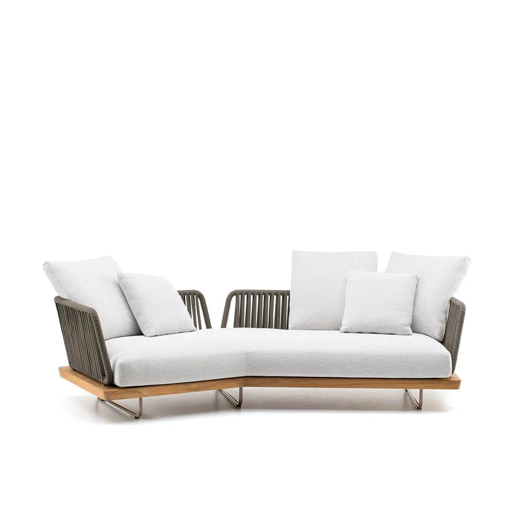 High End Outdoor Customization Villa Garden Sofa Rope Woven Furniture Poolside