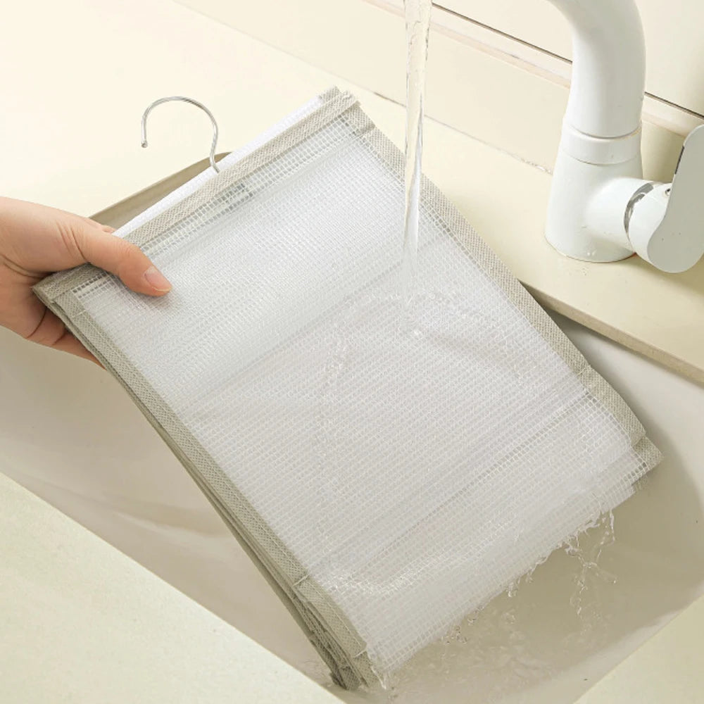 Wardrobe Hanging Organizer Storage Bag Foldable Closet Hanging Storage
