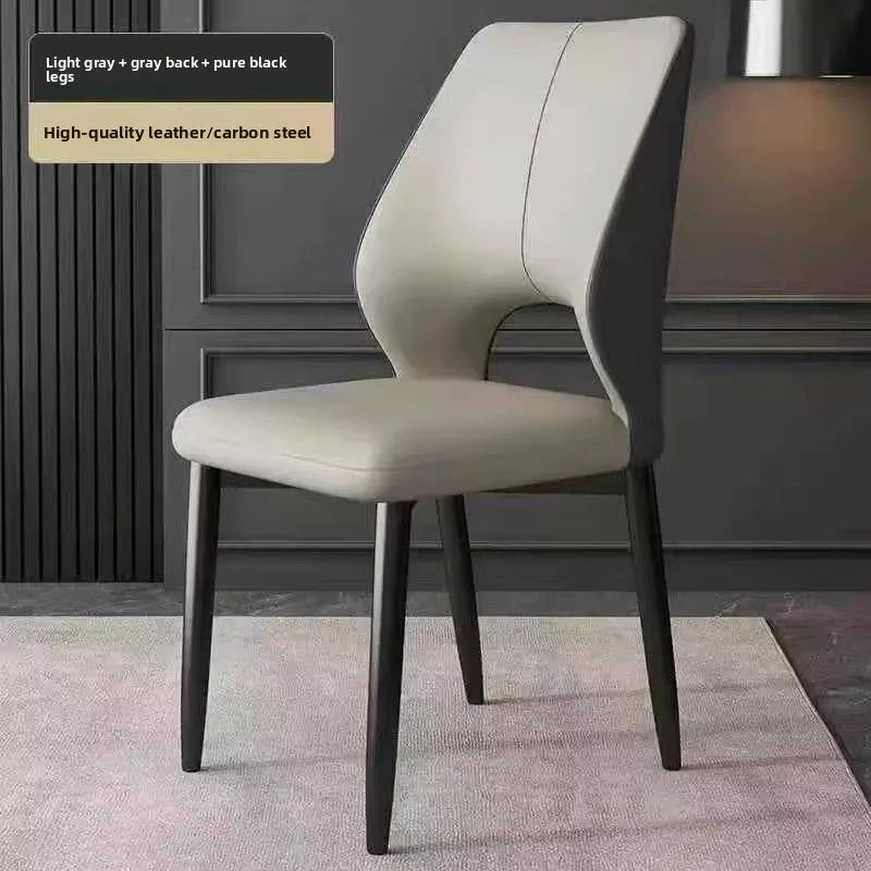 Dining chair, home backrest chair, dining table chair, leisure restaurant dining chair