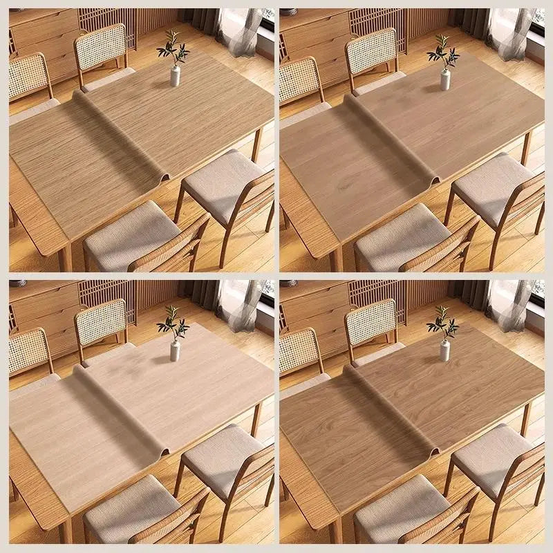 Imitation wood grain table mat, must-have waterproof, oil-proof