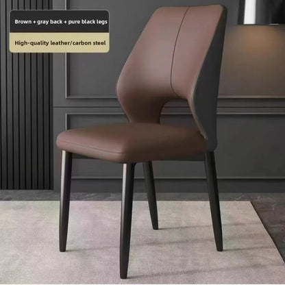 Dining chair, home backrest chair, dining table chair, leisure restaurant dining chair