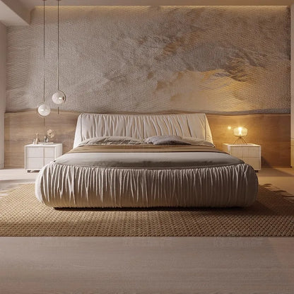European Simple Bed Double King Size Luxury Castle Sleeping Bed