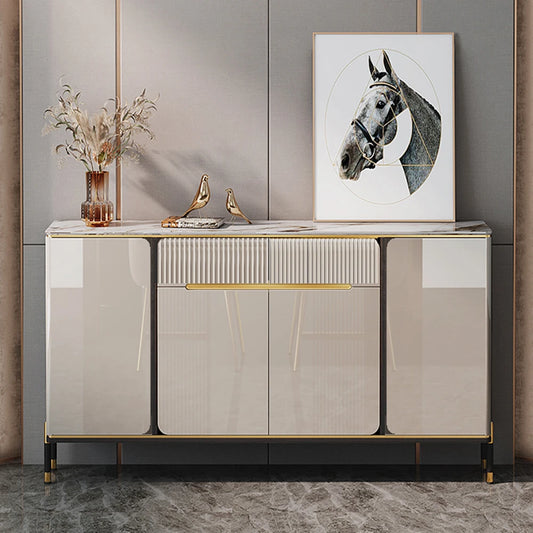 Water Proof Design Storage Cabinet Narrow Standing Kitchen Sideboard Cabinet Drawers
