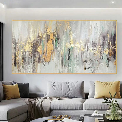 Modern Paintings Hand-painted Banner Black And White Ash Living Room Sofa