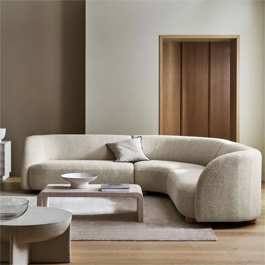 Excellent Quality Italian Luxury Living Room Furniture Premium Couch Villa Sofa