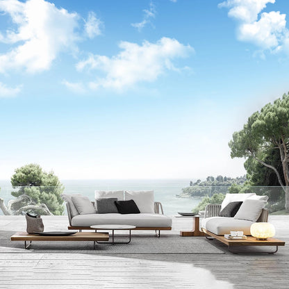 High End Outdoor Customization Villa Garden Sofa Rope Woven Furniture Poolside