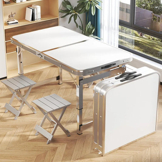 Aluminum Alloy Night Market Stall Small Table Portable Simple Stall