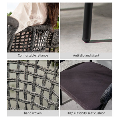 Outdoor Weather Furniture hotel patio PE rattan weaving Sofa Set