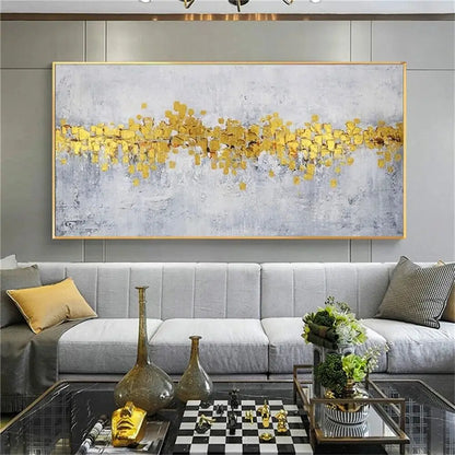 Modern Paintings Hand-painted Banner Black And White Ash Living Room Sofa