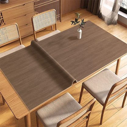 Imitation wood grain table mat, must-have waterproof, oil-proof