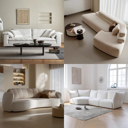 Excellent Quality Italian Luxury Living Room Furniture Premium Couch Villa Sofa