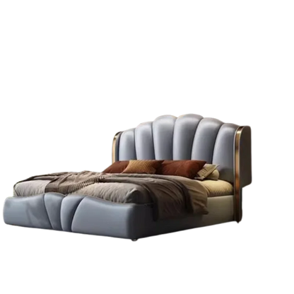 European Princess Bed Nordic Design Beauty Modern Luxury Bed Sun Castle