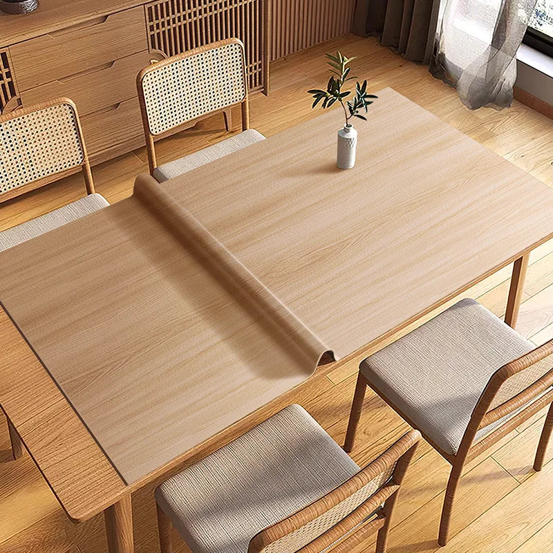 Imitation wood grain table mat, must-have waterproof, oil-proof