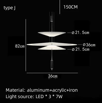 Italian Flamingo Dining Table Light Restaurant Coffee Table Ceiling