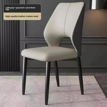 Dining chair, home backrest chair, dining table chair, leisure restaurant dining chair