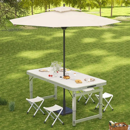 Aluminum Alloy Night Market Stall Small Table Portable Simple Stall