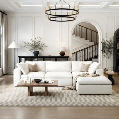 Excellent Quality Italian Luxury Living Room Furniture Premium Couch Villa Sofa